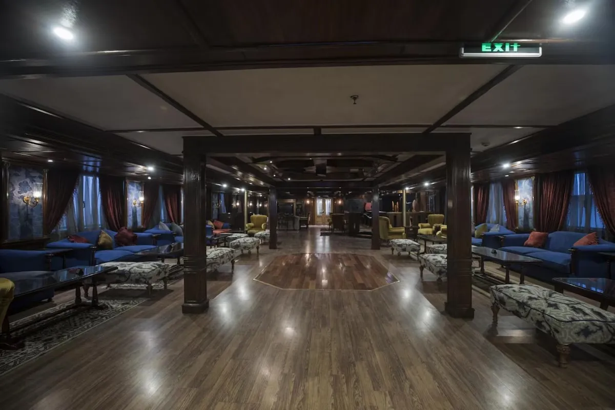 Lounge aboard the SUNRISE Terramar Nile Cruise Nile cruise